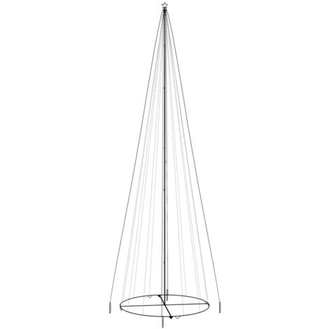 Árbol de Navidad cónico 1134 LED blanco frío 230x800 cm