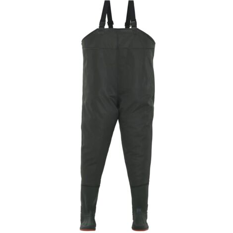 Vadeador FortMen Rodilleras Bolsillos Vadeador Para Hombre FortMen Con Botas Integradas - Impermeable, Tallas 38-47, Fabricado En Europa Tallas 38 A 47