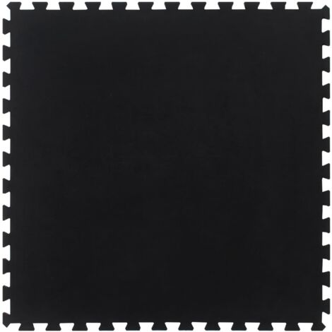 Baldosa de suelo de goma negro 12 mm 100x100 cm (1/5)