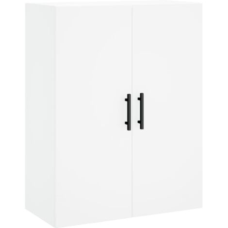 Armario de pared blanco 69,5x34x90 cm