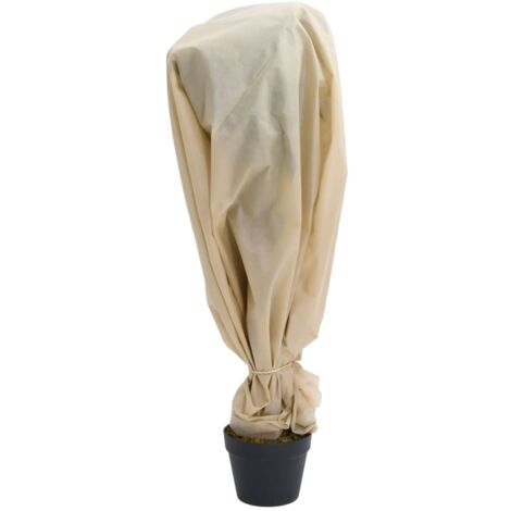 VidaXL Telo Protettivo Per Piante In Tessuto Non Tessuto 70g/m² – 50x1,6m, Beige, Antigelo E Anti Insetti