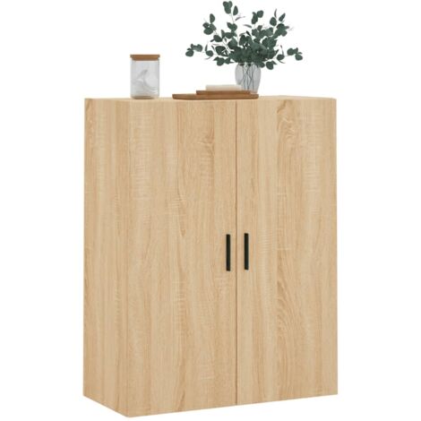 Armario de pared roble Sonoma 69,5x34x90 cm