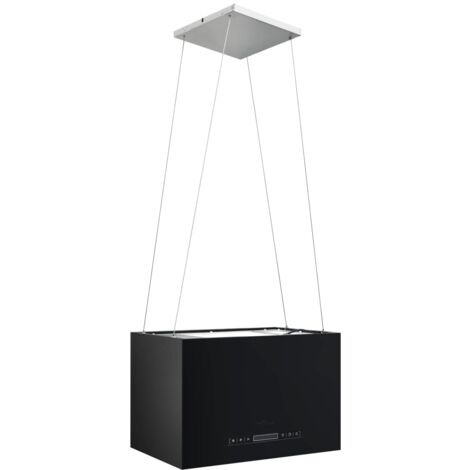 Campana extractora colgante táctil LCD acero recubierto 55 cm