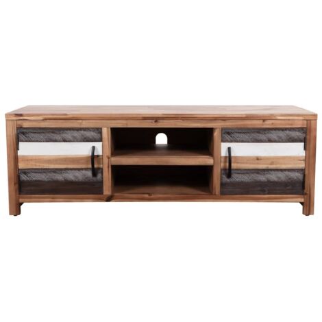 Bme Alden - Mesita De Noche/mexa Auxiliar/mesa Lateral De Madera Maciza, Totalmente Montada, Con 1 Cajón, Para Dormitorio Y Sala De Estar De Mediados De Siglo, 15/32 De Pulgada, Chocolate Negro