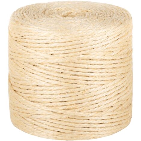 Cuerda 100% sisal 4 mm 500 m