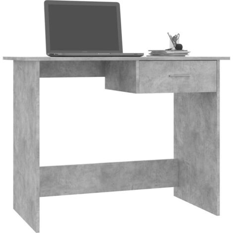 Armario De Esquina Aglomerado Gris Hormigón 33x33x164,5 Cm