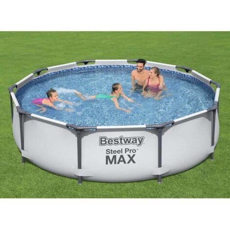 Piscina Gonfiabile Autoportante Bestway Fast Set 57109 - Ø 305 X 76 Cm Con Pompa Di Filtraggio Inclusa - 5
