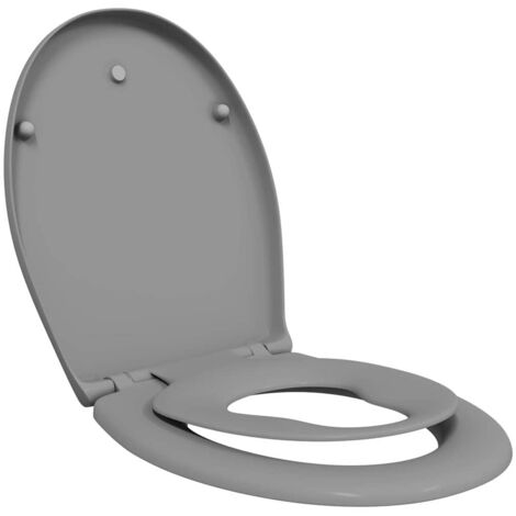 Vivo Technologies Asiento De Inodoro De Cierre Suave, Ovalado, Negro, Estilo Moderno, Fácil De Limpiar Con Liberación Rápida, Instalación De Fijación Superior, Asiento De Inodoro Universal