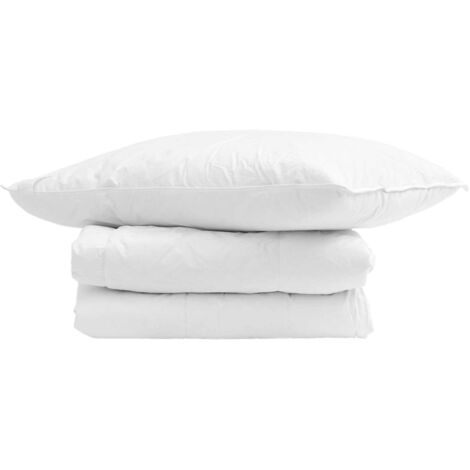 Edredón Nórdico Seersucker Easy Care Individual | 135x200 Cm + Funda De Almohada | Color Blanco – Suave Y Transpirable