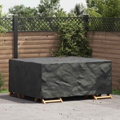 Funda para muebles de exterior Negro 200 x 150 x 85 cm 210D (1/5)