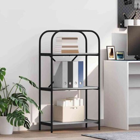 Estante de libros Gris 60 x 30 x 109 cm (1/5)