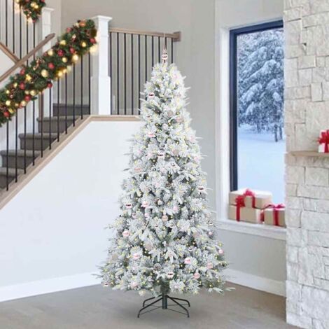 Árbol de Navidad artificial con ramas articuladas Verde 240 cm (1/5)