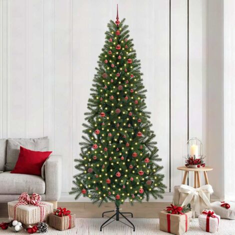 Árbol de Navidad artificial con 300 LED Verde 240 cm PE y PVC (1/5)