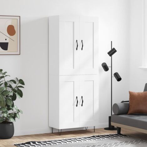 Set de muebles de jardín 11 pzas con cojines madera pino gris (1/5)