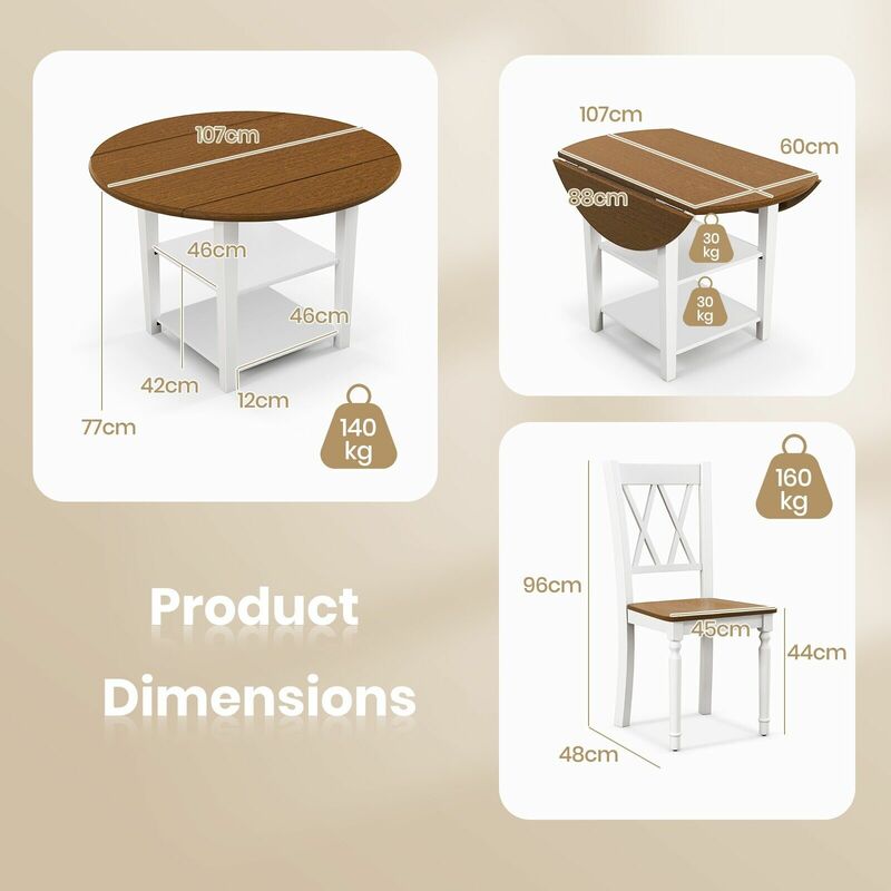 30 drop on sale leaf table