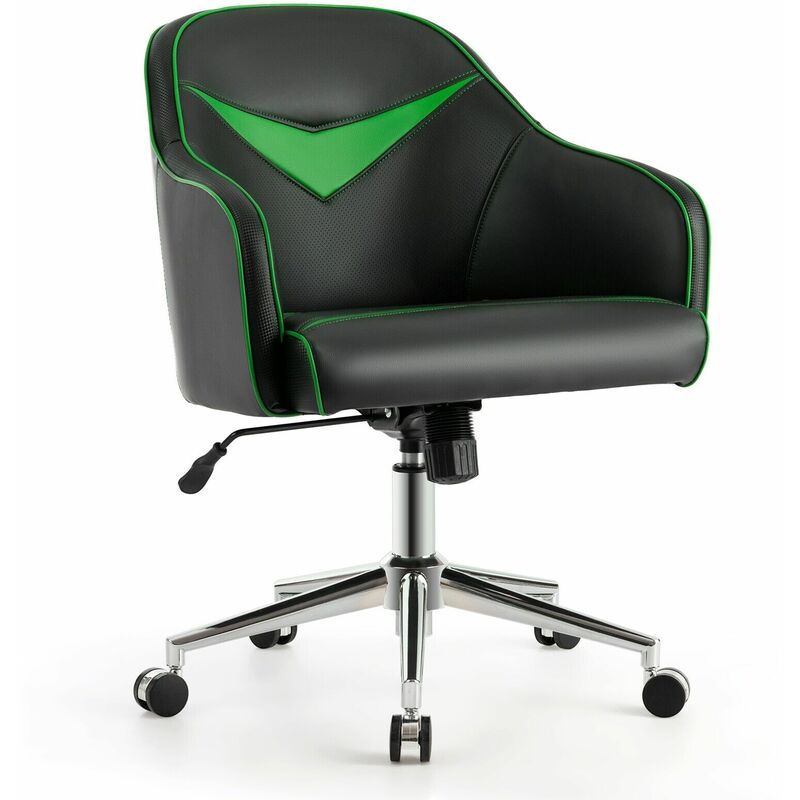 Dark green deals desk chair