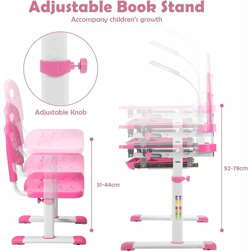 Study table and chair set for students on sale