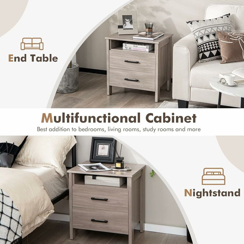 Costway mini deals nightstand