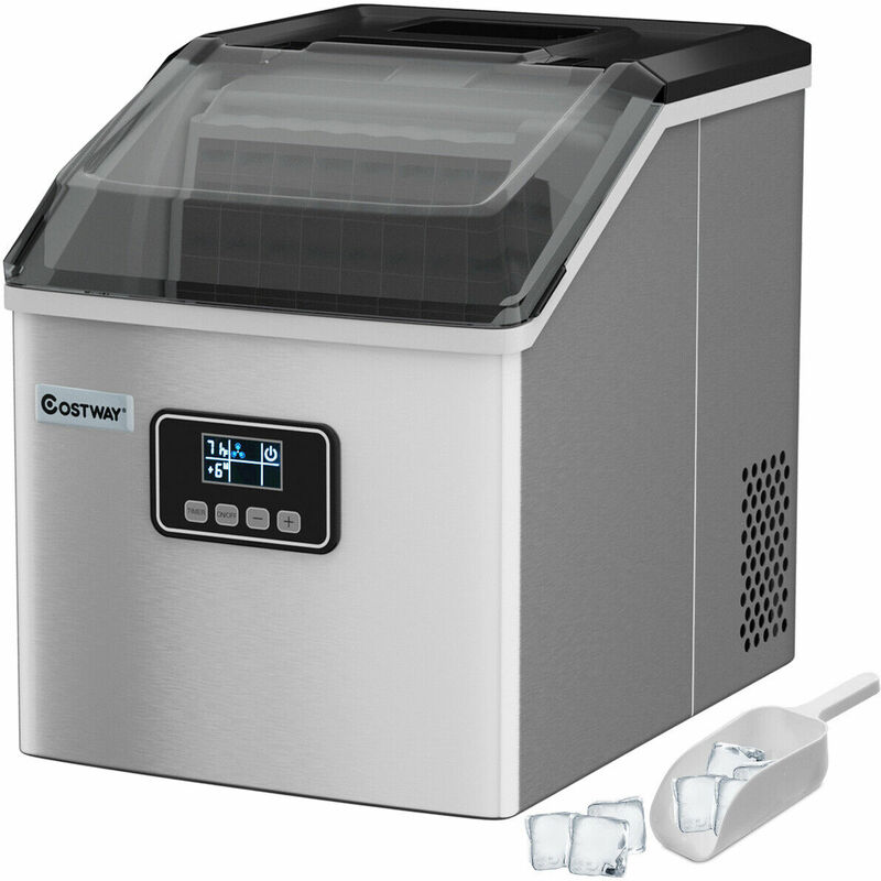 Countertop Ice machine 20kg/24hr Pub Restaurant Ice cube Maker NEXT DAY  DELIVERY