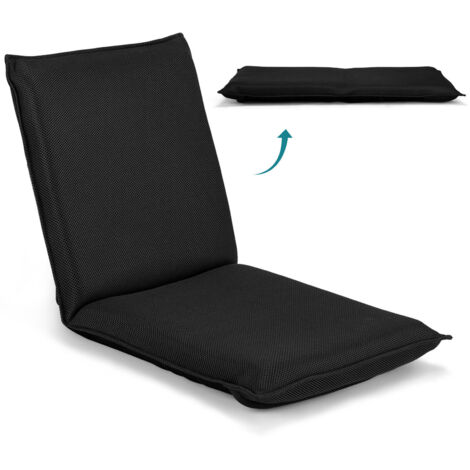 Lazy Sofa Floor Chair Foldable Gaming Chair Portable Reading Floor Seat (1/5)