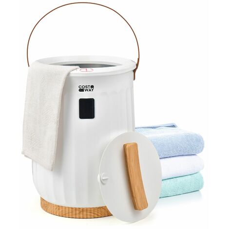 20L Towel Warmer Bucket Towel Warmer Spa Towel Heater with LED Display Timer