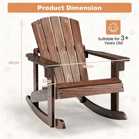 Kids best sale outdoor rocker