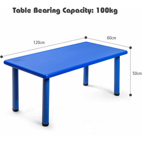 Kids rectangle cheap table