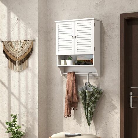 Cabinet with towel bar discount