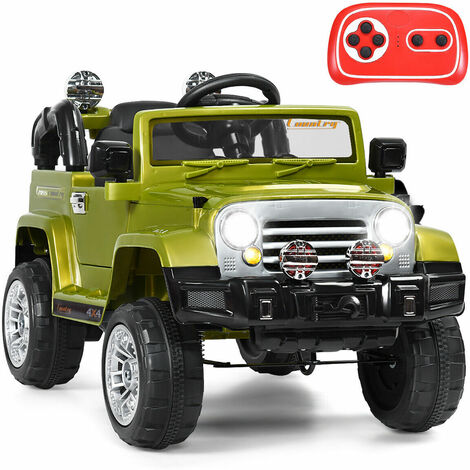 Kids Ride on Car 12V Battery Powered Electric Jeep with 2.4G Remote Control