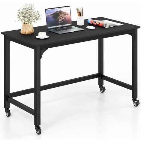 Writing desk with wheels discount