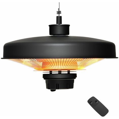 2000W Ceiling Patio Electric Heater Outdoor Hanging Patio Infrared Heater