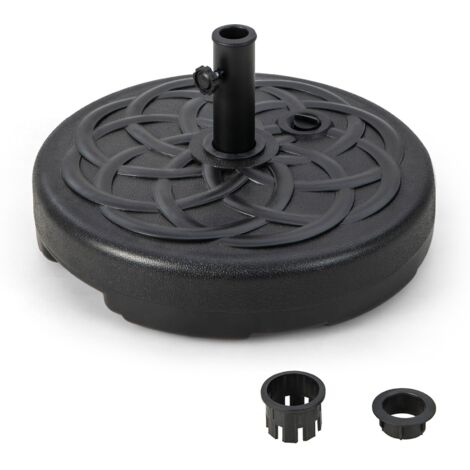 56cm Patio Fillable Umbrella Base Stand Water/Sand Fit Pole 38 & 48 mm (1/5)