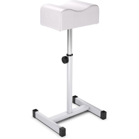 Pedicure Manicure Footrest Adjustable Seat Height Nail Foot Stand W/Soft Cushion (1/5)