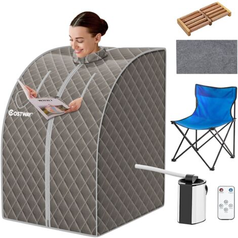 3L Portable Steam Sauna Spa Room Full Body Slimming Detox Therapy Tent Indoor