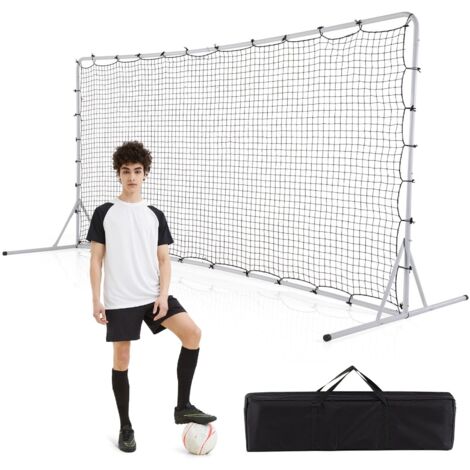 COSTWAY Portable Soccer Rebounder Net Soccer Training Equipment w/Carry Bag (1/5)