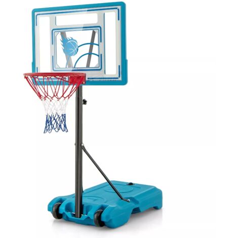 Swimming Pool Basketball Hoop Adjustable Basketball Goal System (1/5)