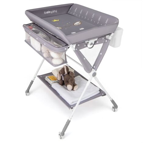 COSTWAY Diaper Changing Station Foldable Baby Changing Table (1/5)
