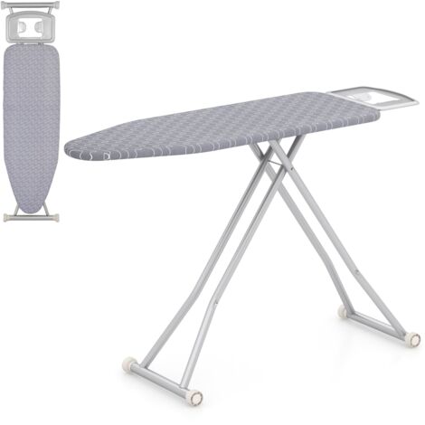 COSTWAY Ironing Board 120 x 38 cm Iron Board with Removable Cover