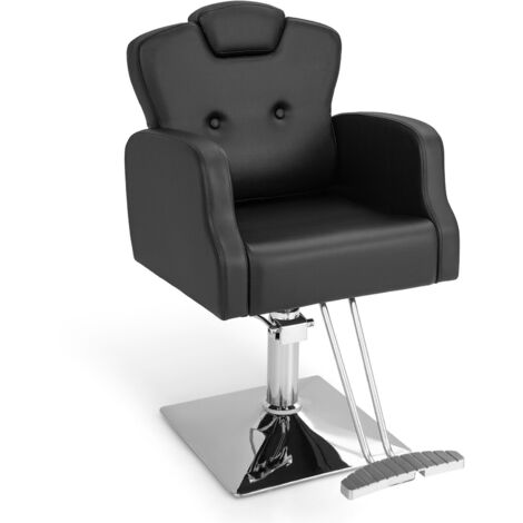 COSTWAY Heavy Duty Hydraulic Barber Chair Hair Salon Chair w/ 360 Degrees Swivel