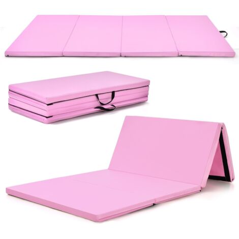 COSTWAY Yoga Mat Thick Non Slip Gymnastic Mat Padded Exercise Fitness Pilate Workout Mat