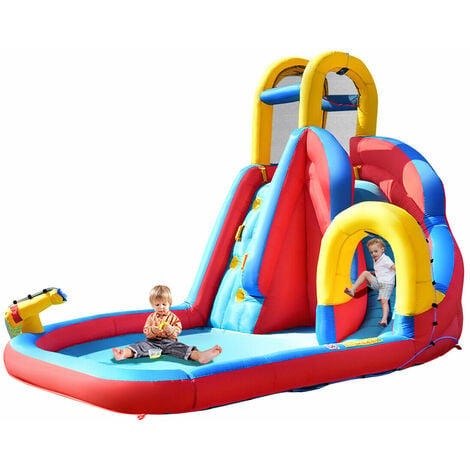 Inflatable Water Slide Kids Bouncy Castle Play House Bounce Jumping Type 2