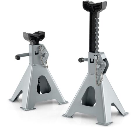 COSTWAY 2 Tons Jack Stands Heavy-duty Steel High Lift Jack Stands (1/5)