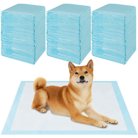 COSTWAY Dog and Puppy Pee Pads 90 x 60cm(150 Counts) 6-Layer Leak-Proof Pet Pads
