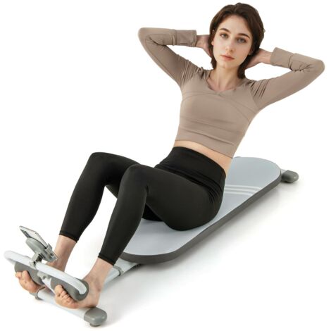 COSTWAY Multifunctional Sit Up Bench Adjustable Workout Bench-Blue (1/5)
