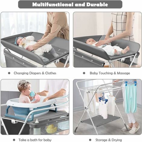 Costway baby infant bath changing outlet table