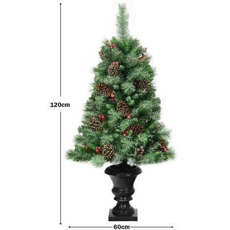 artificial christmas tree urn stand