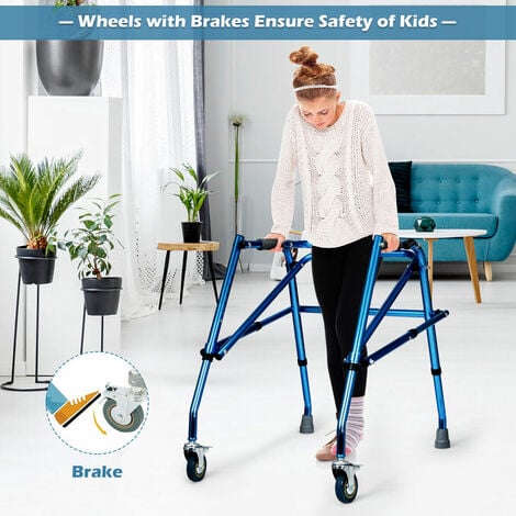 Kids walker 2024 with wheels