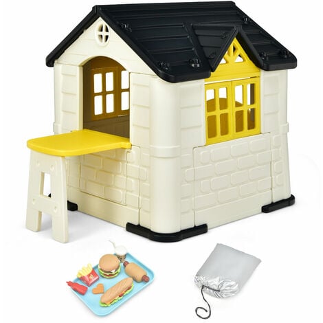 Outdoor plastic playhouse deals