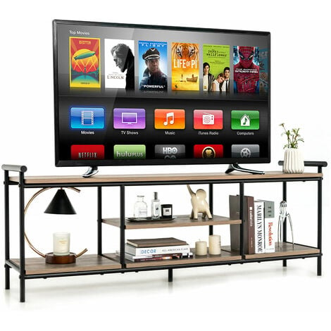 Mainstays 55 inch tv deals stand sliding door