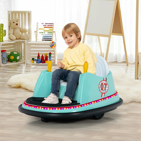 Kids Ride On Bumper Car Electric Children Swivel Toy Car W Music